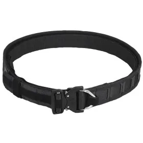 TACTICAL COMBAT BELT BLACK CINTURA TATTICA FIBBIA COBRA WOSPORT WO-BA28B