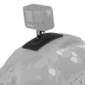 WOSPORT RAIL/GOPRO MOUNT FOR HELMETS VELCRO BLACK WO-ACC61B