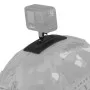 WOSPORT RAIL/GOPRO MOUNT FOR HELMETS VELCRO BLACK WO-ACC61B