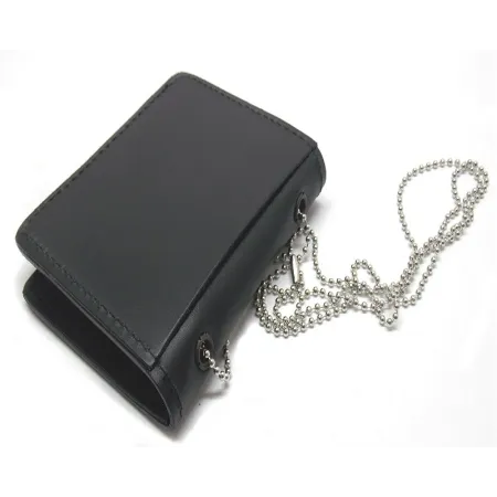 VEGA HOLSTER 1WI09 LEATHER CARD HOLDER SLOT WITH METAL CHAIN