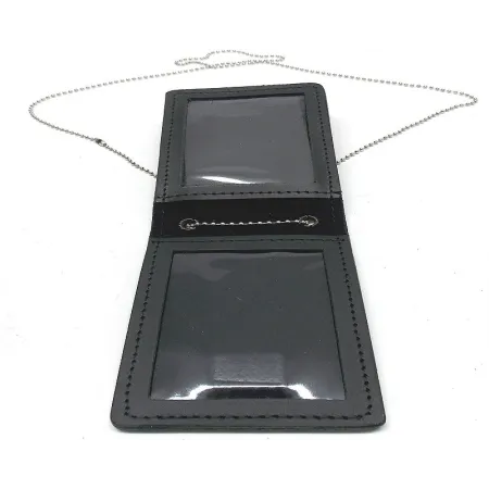 VEGA HOLSTER 1WL09 VERTICAL PLATE HOLDER WITH LEATHER POCKET WITH CHAIN