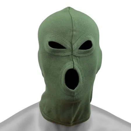 balaclava softair 3-hole cotton green DG06V