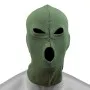 passamontagna balaclava softair 3 fori verde cotone DG06V