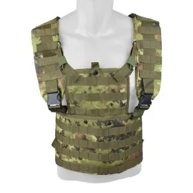GILET TATTICO SOFTAIR MOLLE TACTICAL VEST FRONT PANEL VEGETATO H7011TC ROYAL