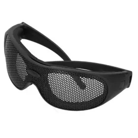 AIRSOFT TACTICAL NET GOGGLES SPIKE BLACK COLOR