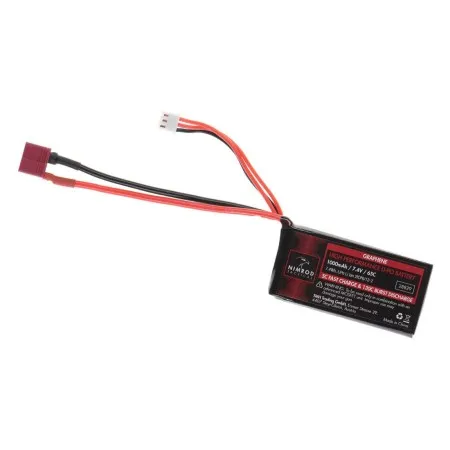 BATTERIA  LI-PO SOFTAIR NIMROD 7,4V 1000MAH 65C GRAPHENE PEQ TYPE T-PLUG 10919106000 28829