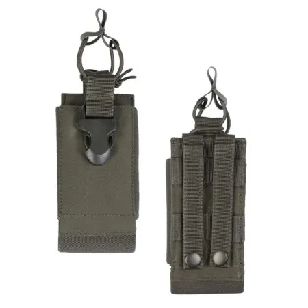 MIL-TEC 13493701 OD GREEN SOFTAIR MOLLE RADIO POUCH