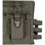 MIL-TEC 13493701 OD GREEN SOFTAIR MOLLE RADIO POUCH