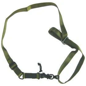 CINGHIA FUCILE SOFTAIR MULTIFUNZIONE A DUE PUNTI O 1 PUNTO VERDE WOSPORT EX-SL3OD