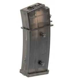 CARICATORE MAGGIORATO FLASH A CORDA 470 PALLINI FUCILE SOFTAIR G36 G608 SPECNA ARMS 5712