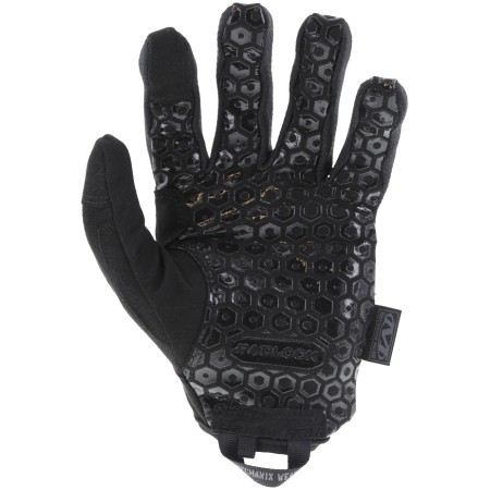 High-Dexterity Black Tactical Gloves