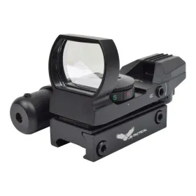 JS-TACTICAL MULTI-RETICLE RED DOT WITH RED LASER BLACK JS-HD101