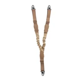 CINGHIA TATTICA COYOTE FUCILE SOFTAIR DOPPIO ATTACCO OPENLAND OPT-10031 03