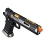 WE GAS PISTOL HI-CAPA 6.0 I-REX FORCE SILVER / GOLD BARREL WH18-2TGD