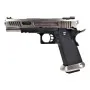WE GAS PISTOL HI-CAPA 5.1 WET T-REX SILVER WH1WET-SV