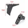 MP LINK ANGLED HAND STOP GRIP SOFTAIR PER SISTEMI M-LOKKEYMOD NERO MP1008-B