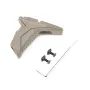 MP LINK ANGLED HAND STOP GRIP SOFTAIR PER SISTEMI M-LOK KEYMOD DARK EARTH MP1008-T