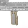 MP IMPUGNATURA FRONTALE GRIP SOFTAIR PER SISTEMI M-LOK KEYMOD DARK EARTH MP1010-T