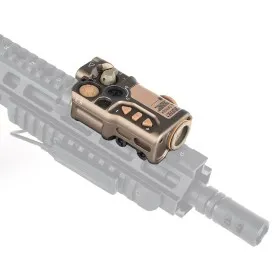 WADSN TACTICAL LED FLASHLIGHT 1500 LUMENS DARK EARTH WD4098-T