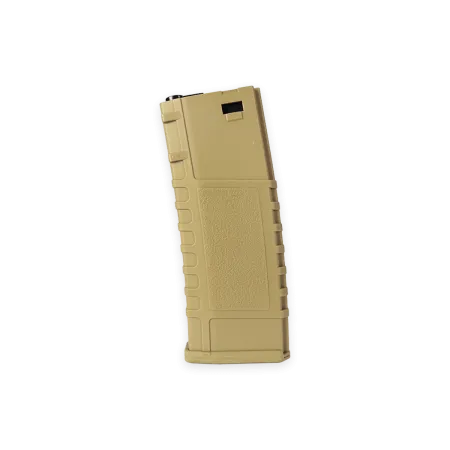 CARICATORE FUCILE SOFTAIR M4 IN POLIMERO TAN MONOFILARE 200 BB LONEX GB-06-15