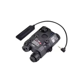 WADSN AIMING DEVICE RED LASER WITH LED FLASHLIGHT BLACK WDX042-B