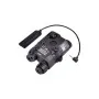 WADSN AIMING DEVICE RED LASER WITH LED FLASHLIGHT BLACK WDX042-B