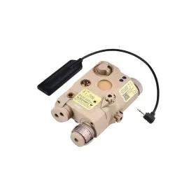 WADSN AIMING DEVICE RED LASER WITH LED FLASHLIGHT BLACK WDX042-T