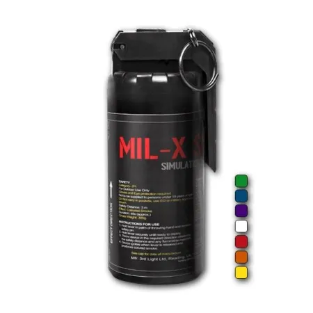 MIL-X PROFESSIONAL SMOKE GRENADE WHITE ENOLA GAYE Mil-XW