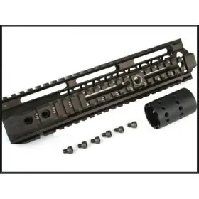 RIS NVS FUCILE SOFTAIR M4 IN ALLUMINIO 9 POLLICI NERO BD-0302 BIG DRAGON