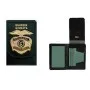 VEGA HOLSTER 1WD73 Portafoglio pelle nera con placca Guardia Giurata
