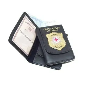 VEGA HOLSTER 1WD117 WALLET WITH ITALIAN RED CROSS PLATE 118