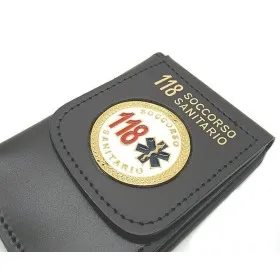 VEGA HOLSTER 1WD55 PORTAFOGLI CON PLACCA SOCCORSO SANITARIO 118