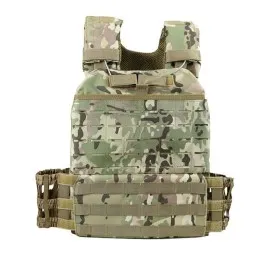 WOSPORT PLATE CARRIER TACTICAL VEST MULTICAM WO-VE61M