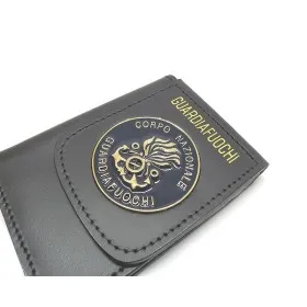 VEGA HOLSTER 1WD121 WALLET WITH PLATE CORPO NAZIONALE GUARDIAFUOCHI