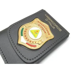 VEGA HOLSTER 1WD135 PORTAFOGLIO CON PLACCA MISERICORDIE D'ITALIA EMERGENCY