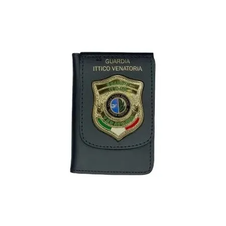 VEGA HOLSTER 1WD138 PORTAFOGLIO CON PLACCA GUARDIA ITTICO VENATORIA