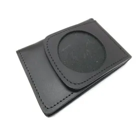 Vega Holster 1WD09/6 portafoglio in cuoio con portaplacca tondo 6 cm