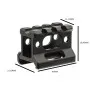 SUPER SLIM METAL PICATINNY RISER HI 3 SLOT UTG  UG-MTRSX1S