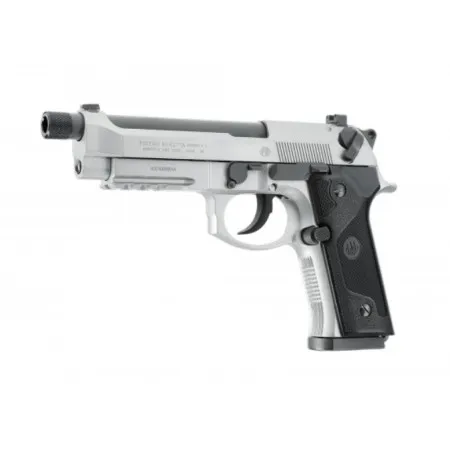 PISTOLA SOFTAIR 6MM CO2 BERETTA M9 A3 SILVER MILITARY FULL METAL BLOWBACK UMAREX UM-2.6507
