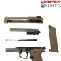 Carrello metallico Umarex Beretta M9 A3 – dettaglio blowback