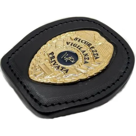 VEGA HOLSTER 1WA48 PORTA PLACCA DA CINTURA SICUREZZA VIGILANZA PRIVATA