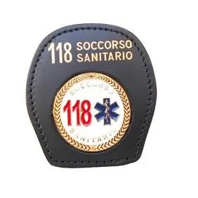VEGA HOLSTER 1WA55 PORTA PLACCA DA CINTURA SOCCORSO SANITARIO 118