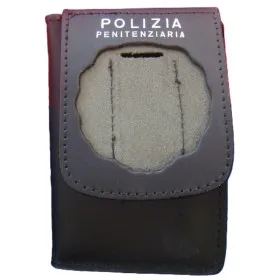 VEGA HOLSTER 1WE10 WALLET WITH REMOVABLE PLATE POLIZIA PENITENZIARIA