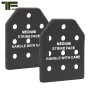 TF-2215 2 X DUMMY FOAM PLATE WITH HOLES FOR CARRIERS 469593