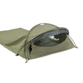 TENDINA DOPPIA IMPERMEABILE  VERDE ITALIA (SNIPER E SPOTTER) + COMPRESSION BAG DEFCON 5 D5-2022SBT OD