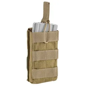 DEFCON 5 PORTA CARICATORE SINGOLO AD ESTRAZIONE RAPIDA M4 CAL. 5,56 COYOTE D5-M4S CT