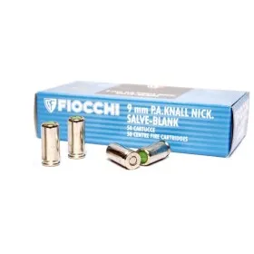 Fiocchi cartucce a salve 9mm FC-739050 confezione 50pz
