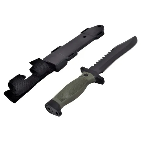 SCK COLTELLO DA CACCIA 305MM LAMA NERA IN ACCIAIO INOSSIDABILE CW-828-4