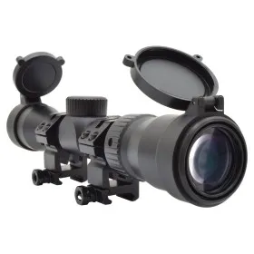 JS-TACTICAL LONG EYE RELIEF RIFLE SCOPE 2x-7X ZOOM 32mm LENS BLACK JS-2-7X32