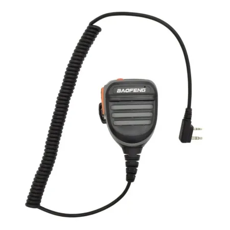BAOFENG MICROFONO STANDARD BF-MIC3 CONNETTORE 2 PIN COMPATIBILE KENWOOD